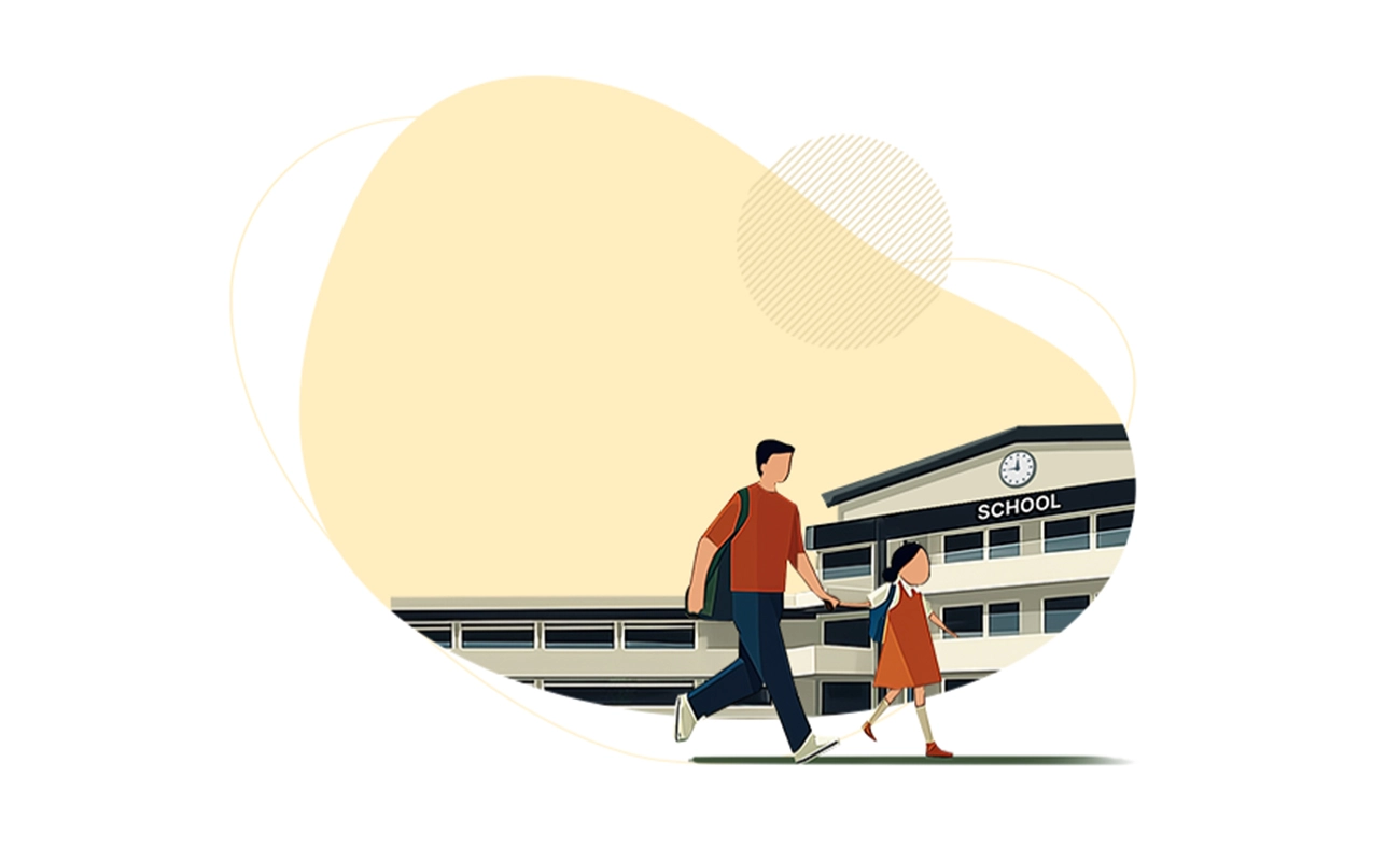 걸어서 오가는 안심 통학 길 